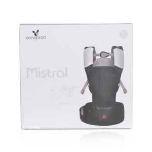 Kangur për bebe Cangaroo Mistral 5kg+, e zezë - Figura 3