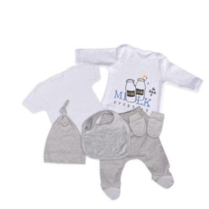 Komplet për bebe Cangaroo Milky Boy, 5 copë - Figura 1