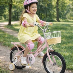 Biçikletë për fëmijë Baby Center Melandi, 12", YD5, rozë - Figura 1
