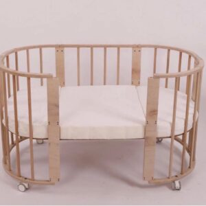 Shtrat për fëmijë Baby Center Melandi EGG01, kafe - Figura 4