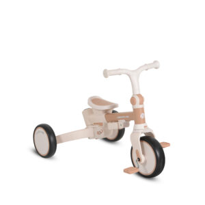 Triçikletë për fëmijë Byox Compacto 4in1, bezhë - Figura 5