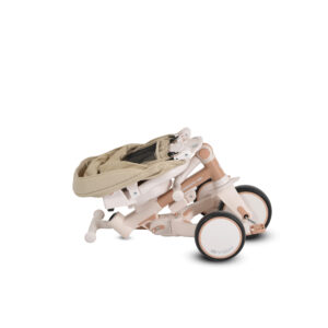 Triçikletë për fëmijë Byox Compacto 4in1, bezhë - Figura 3