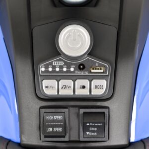 Motoçikletë për fëmijë Moni Bo Cool, i kaltër - Figura 3