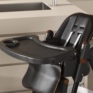 Karrige ushqimi për fëmijë Baby Center Melandi , e zezë - Figura 3
