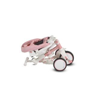 Triçikletë për fëmijë Byox Compacto 4in1, rozë - Figura 3