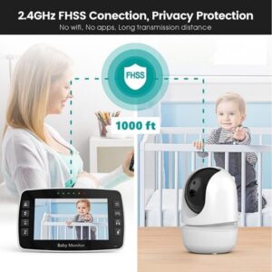 Monitorues për bebe Baby Center Melandi, 4,3" - Figura 4