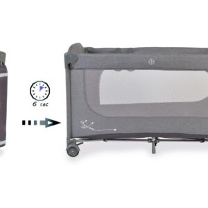 Shtrat portativ Cangaroo Skyglow 2, i hirtë - Figura 4