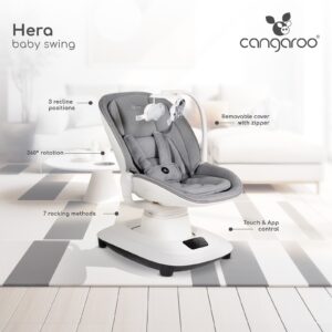 Luhatëse elektrike Cangaroo Hera, e hirtë/bardhë - Figura 5