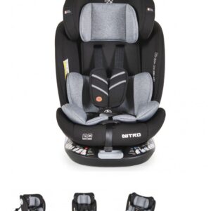 Ulëse veture Cangaroo Nitro, zezë/hirtë - Figura 4