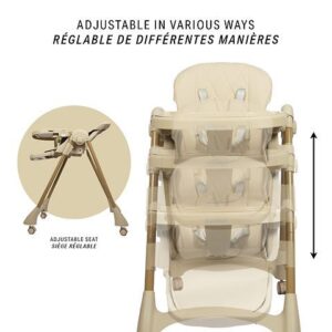 Karrige ushqimi për fëmijë Baby Center Melandi, bezhë. - Figura 4
