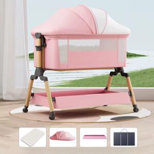 Shtrat për fëmijë Baby Center Melandi 658, Pink - Figura 1